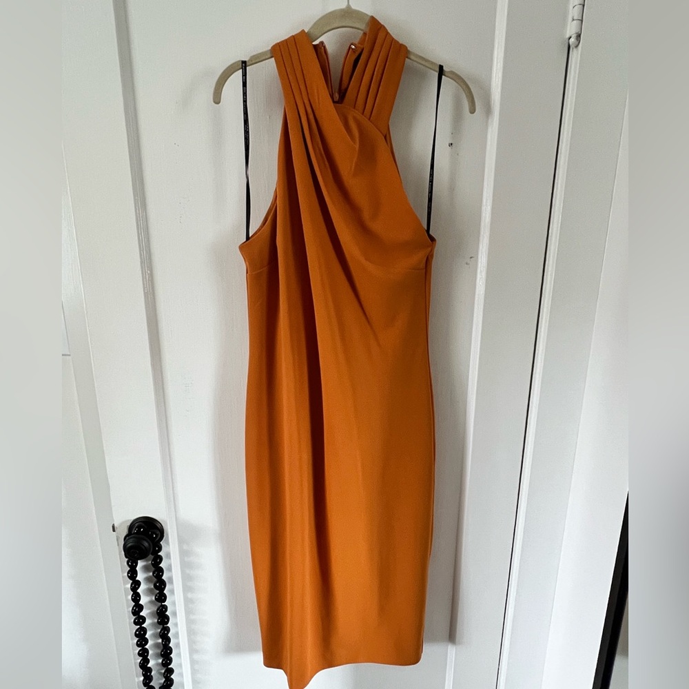 Rachel Rachel Roy Womens Harland Crepe Midi Summer Midi Dress